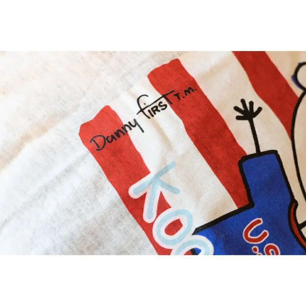 VTG Danny First Kool Kid Light Grey Unisex Short Sleeve Medium Shirt - Picture 7 of 8